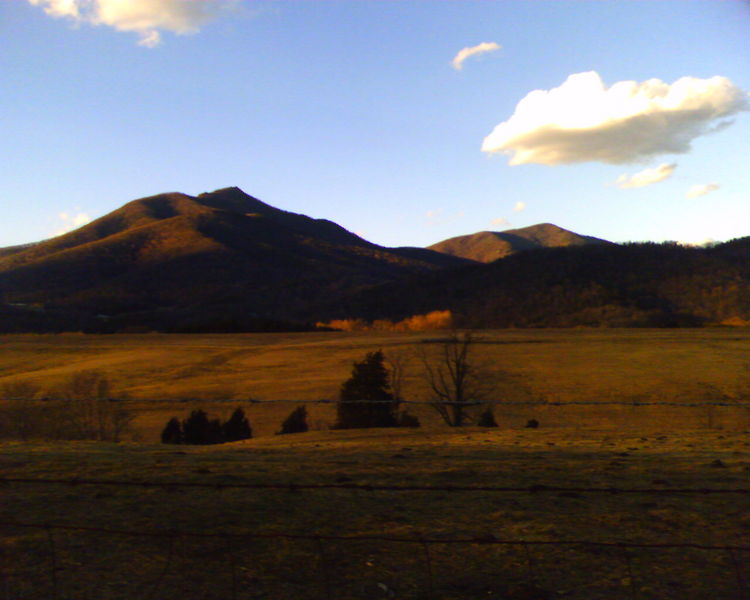 Peaks from Kelso Mill
A view of the Peaks of Otter, from Kelso Mill Road in Bedford.
